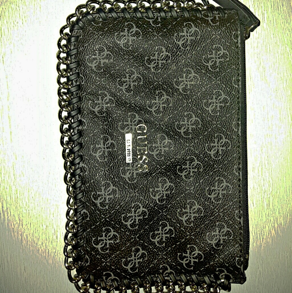 Guess wristlet purse